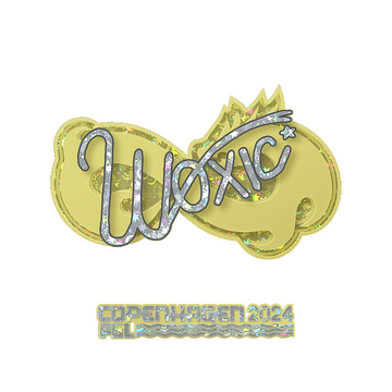 Sticker | woxic (Glitter) | Copenhagen 2024