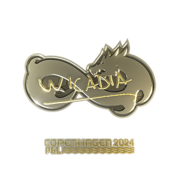 Sticker | Wicadia (Gold) | Copenhagen 2024