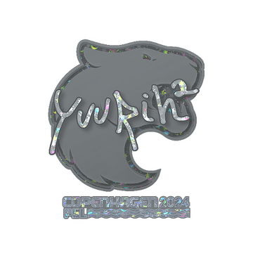 Sticker | yuurih (Glitter) | Copenhagen 2024
