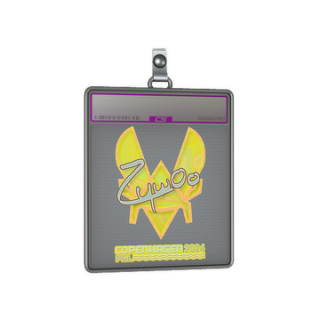 Sticker Slab | ZywOo (Holo) | Copenhagen 2024