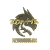 Sticker | zont1x (Gold) | Copenhagen 2024