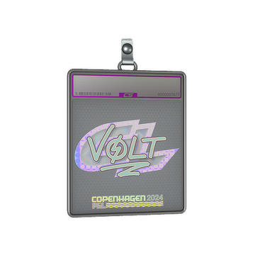 Sticker Slab | volt (Holo) | Copenhagen 2024