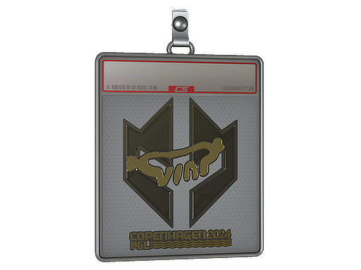 Sticker Slab | VINI (Gold) | Copenhagen 2024