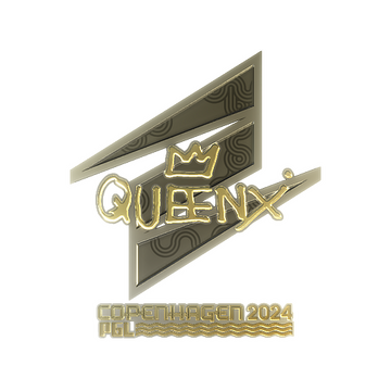 Sticker | Queenix (Gold) | Copenhagen 2024