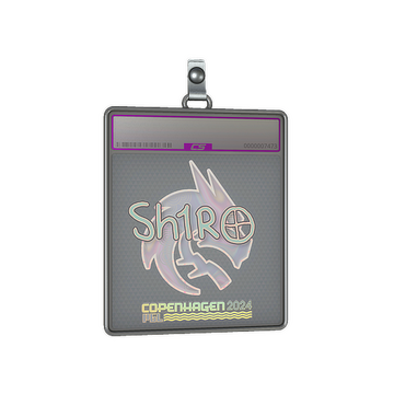 Sticker Slab | sh1ro (Holo) | Copenhagen 2024