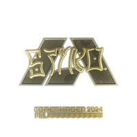 Sticker | STYKO (Gold) | Copenhagen 2024