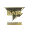Sticker | rain (Gold) | Copenhagen 2024