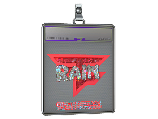 Sticker Slab | rain (Glitter) | Copenhagen 2024