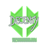 Sticker | decenty | Copenhagen 2024