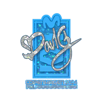 Sticker | dav1g (Glitter) | Copenhagen 2024