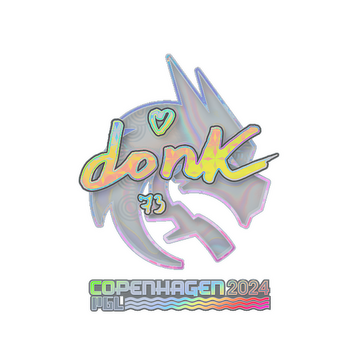 Sticker | donk (Holo) | Copenhagen 2024