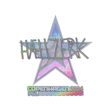 Sticker | hallzerk (Holo) | Copenhagen 2024