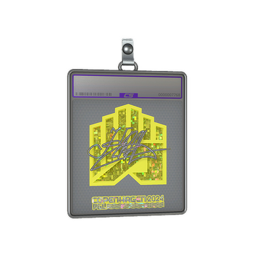 Sticker Slab | Krad (Glitter) | Copenhagen 2024