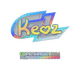 Sticker | Keoz (Holo) | Copenhagen 2024