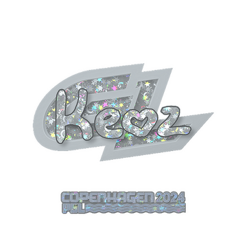 Sticker | Keoz (Glitter) | Copenhagen 2024