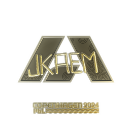 Sticker | jkaem (Gold) | Copenhagen 2024