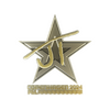 Sticker | JT (Gold) | Copenhagen 2024