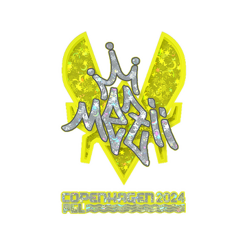 Sticker | mezii (Glitter) | Copenhagen 2024