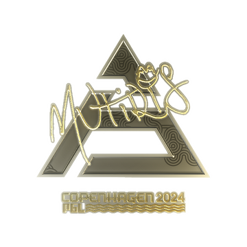 Sticker | MUTiRiS (Gold) | Copenhagen 2024