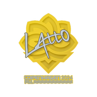 Sticker | latto | Copenhagen 2024