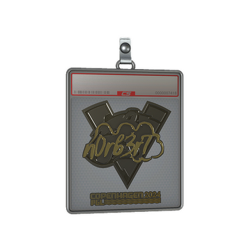 Sticker Slab | n0rb3r7 (Gold) | Copenhagen 2024