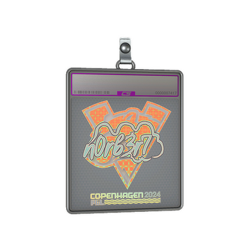 Sticker Slab | n0rb3r7 (Holo) | Copenhagen 2024