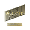 Sticker | Aleksib (Gold) | Copenhagen 2024