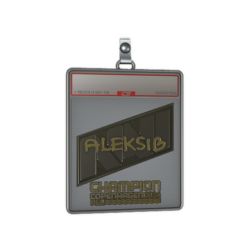 Sticker Slab | Aleksib (Gold, Champion) | Copenhagen 2024