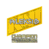 Sticker | Aleksib (Glitter, Champion) | Copenhagen 2024