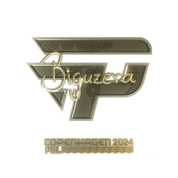 Sticker | biguzera (Gold) | Copenhagen 2024