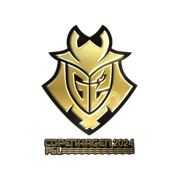 Sticker | G2 Esports (Gold) | Copenhagen 2024