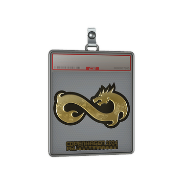 Sticker Slab | Eternal Fire (Gold) | Copenhagen 2024