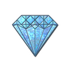 Sticker | Blue Gem (Glitter)