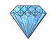 Sticker | Blue Gem (Glitter)