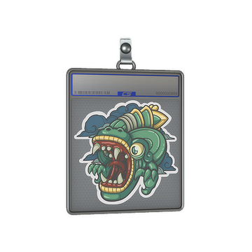Sticker Slab | Baby Fire Serpent