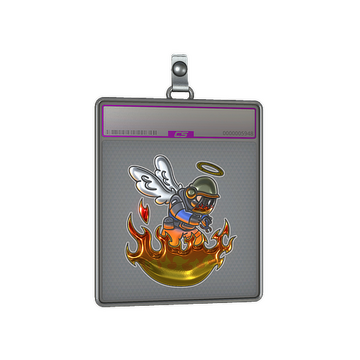 Sticker Slab | In The Fire (Foil)