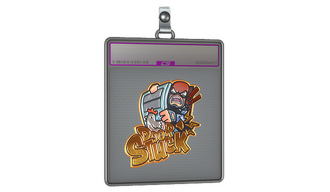 Sticker Slab | Door Stuck (Foil)