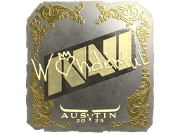 Sticker | w0nderful (Gold) | Austin 2025