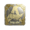 Sticker | woxic (Gold) | Austin 2025