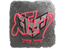 Sticker | xfl0ud (Foil) | Austin 2025
