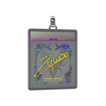 Sticker Slab | ZywOo (Holo) | Austin 2025