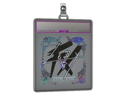 Sticker Slab | zevy | Austin 2025 | Holo