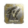 Sticker | zevy (Gold) | Austin 2025
