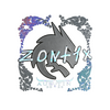 Sticker | zont1x (Holo) | Austin 2025