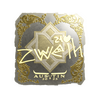 Sticker | zweih (Gold) | Austin 2025