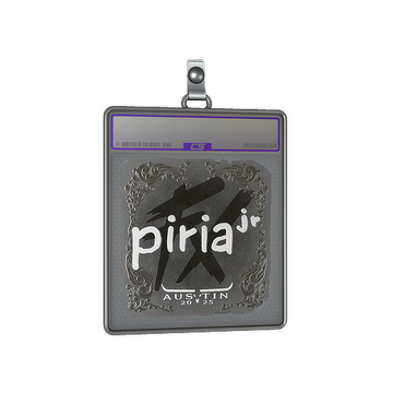 Sticker Slab | piriajr (Foil) | Austin 2025