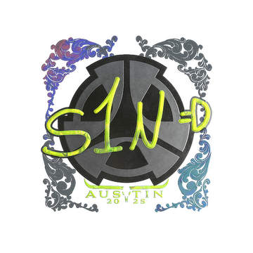Sticker | s1n (Holo) | Austin 2025