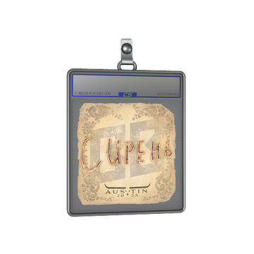 Sticker Slab | S1ren | Austin 2025