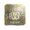 Sticker | spooke (Gold) | Austin 2025