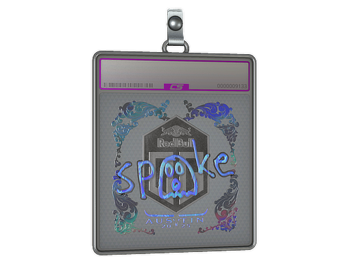 Sticker Slab | spooke (Holo) | Austin 2025